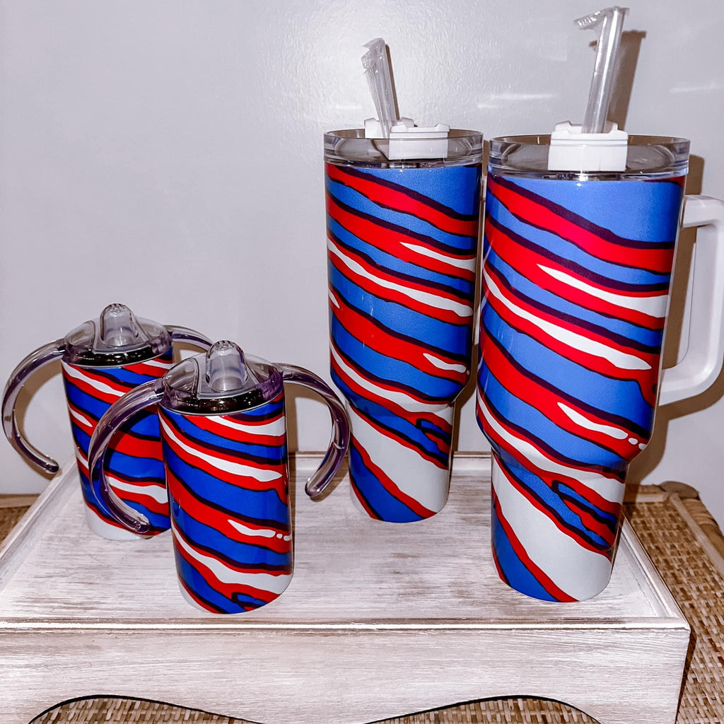 G.O.A.T Adult & Toddler/Kid Sippy Cups - G.O.A.T Collection by Leveled Up Buffalo