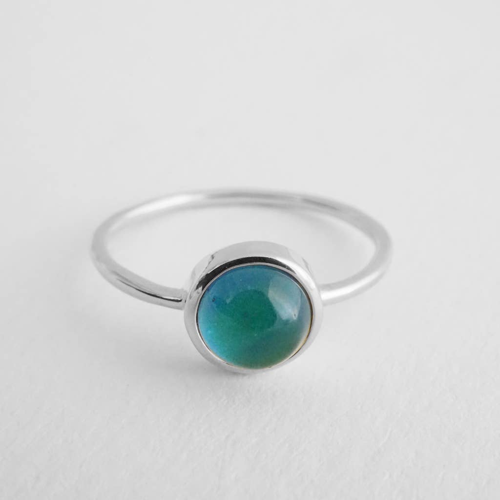 Mini Silver Mood Ring