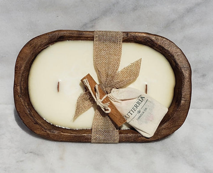 Dough Bowl Candle - Mulled Cider