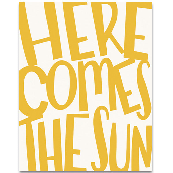 Helmsie - Fine Art Print - Here Comes the Sun