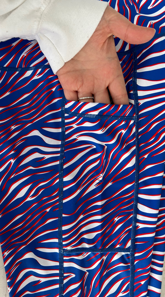 Shout Stripes Adult Leggings by BUF&ME™️