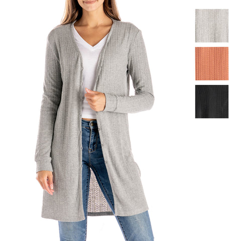 Grey Lakewood Cardigan