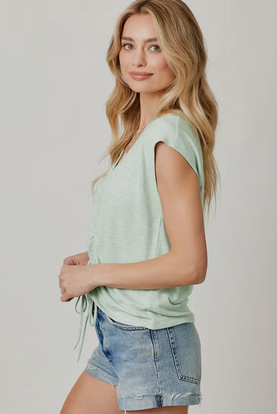 It’s a Cinch Top - Sage