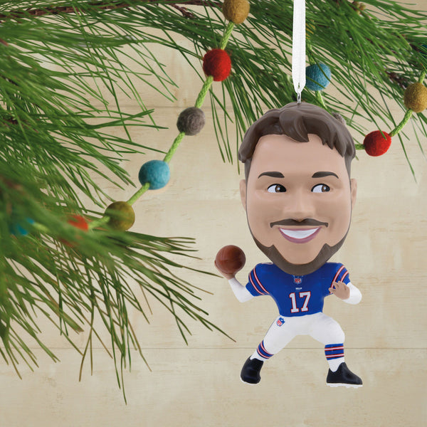 Josh Allen Wobble Head Ornament