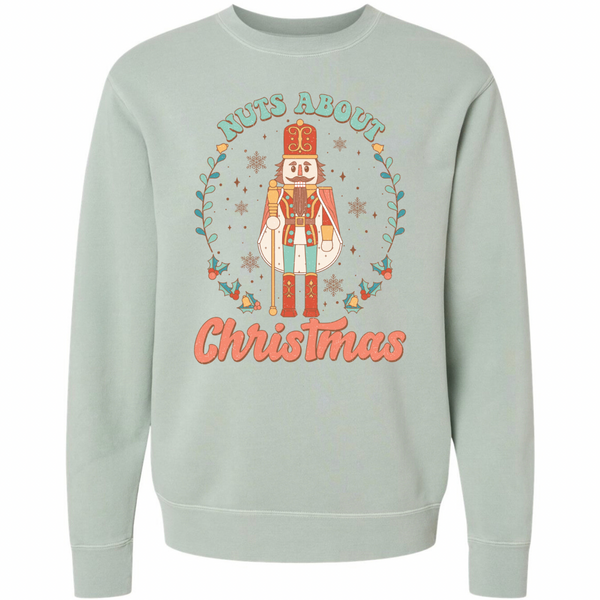Nuts About Christmas Crewneck Sweatshirt