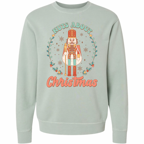 Nuts About Christmas Crewneck Sweatshirt