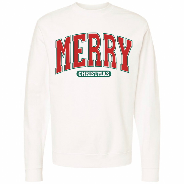 Merry Christmas Crewneck Sweatshirt
