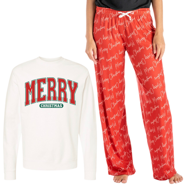 Merry Christmas Crewneck Sweatshirt