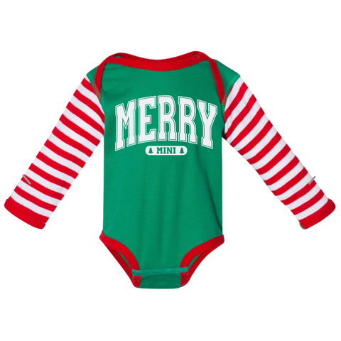 Merry Mini Long Sleeve Onesie
