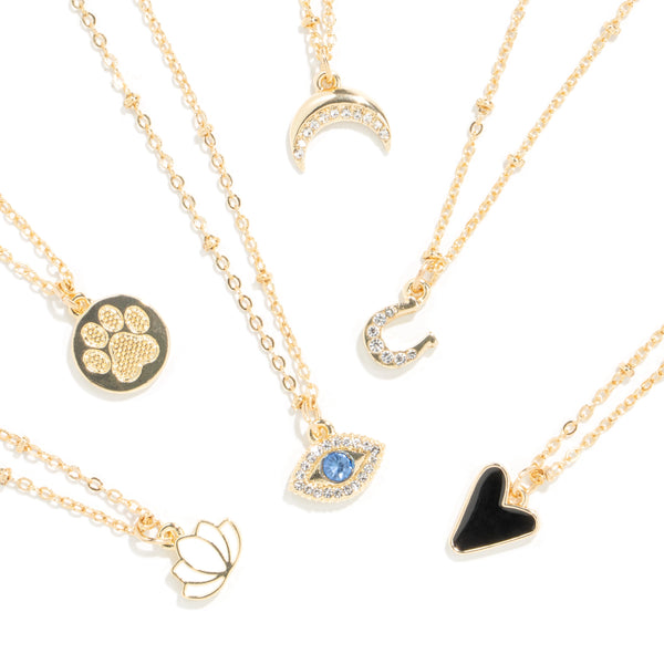 Soul Stacks - Evil Eye Pendant Necklace