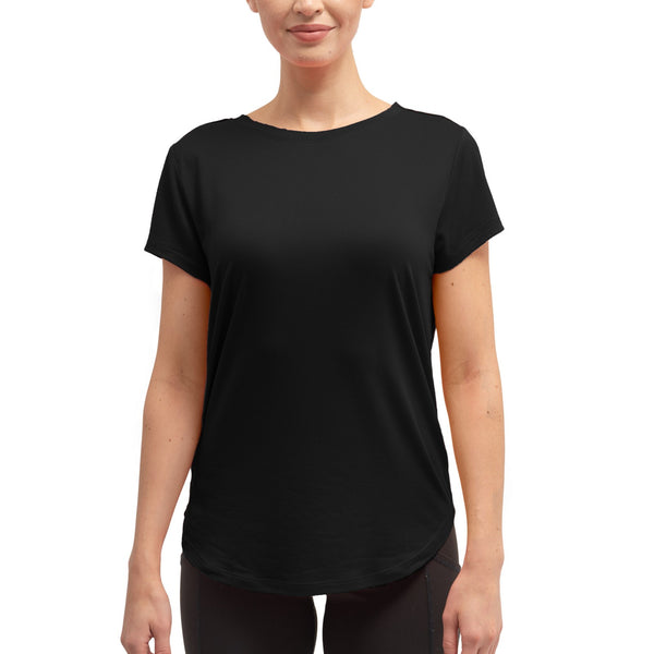Hello Mello - Black Crewneck Dream Tee