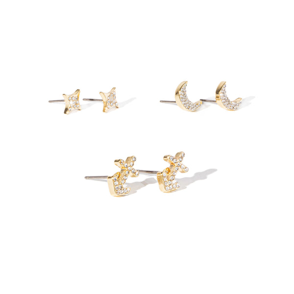 Soul Stacks - Star Sign Mix & Match Earrings Set