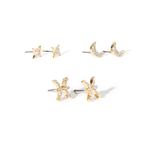 Soul Stacks - Star Sign Mix & Match Earrings Set