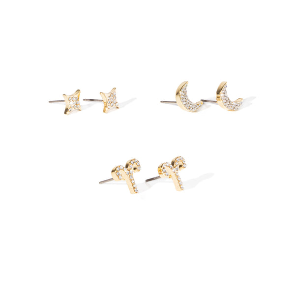 Soul Stacks - Star Sign Mix & Match Earrings Set