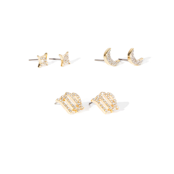Soul Stacks - Star Sign Mix & Match Earrings Set
