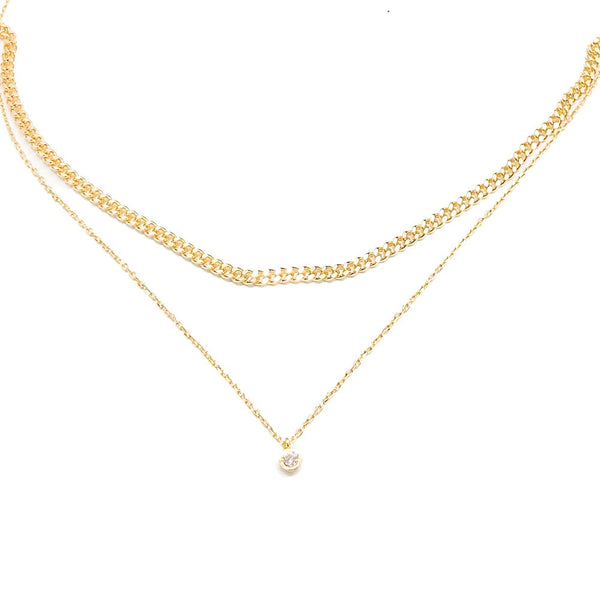Pretty Classy CZ Layered Necklace (more options)