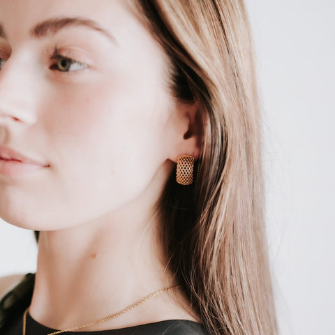 Ramona Hoop Earrings *WATERPROOF*