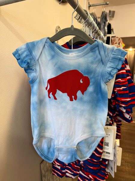 Puffalo 2.0 Ruffle Onesie - MyMark Designs