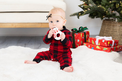 Holiday Snowman Silicone Christmas Teether