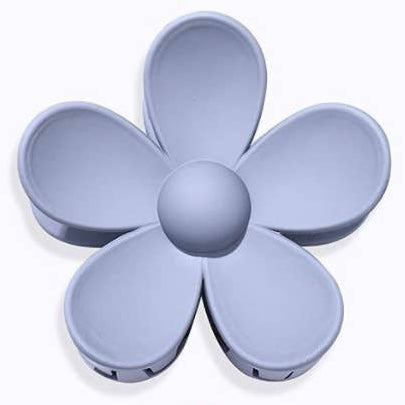 Large Matte Flower Hair Claws