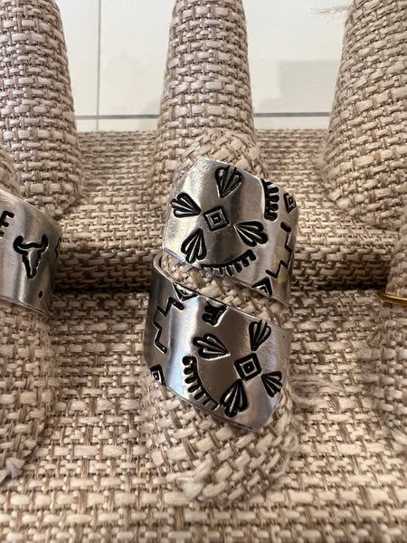 Sage & Juniper Twist Rings