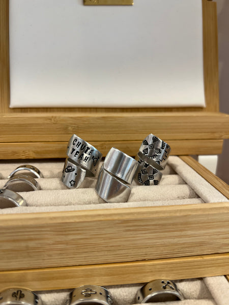 Sage & Juniper Twist Rings