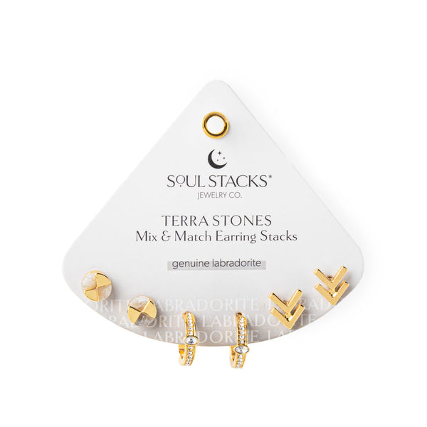 Soul Stacks - Terra Stone Mix & Match Earrings Set