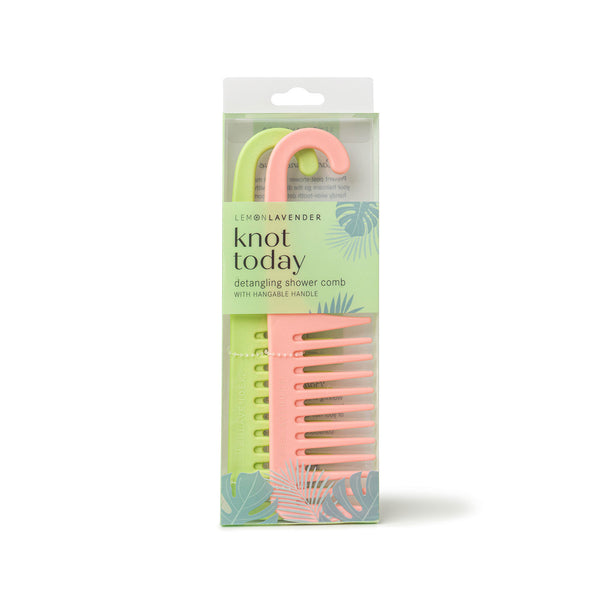 Lemon Lavender Knot Today Detangling Comb