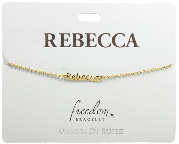 Freedom Initial and Name Bracelets (N-S)