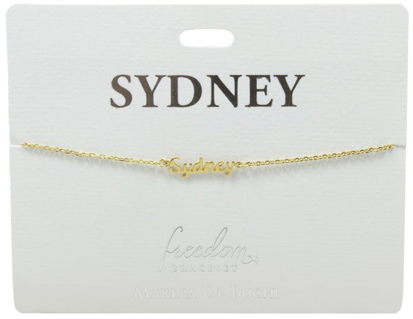 Freedom Initial and Name Bracelets (N-S)