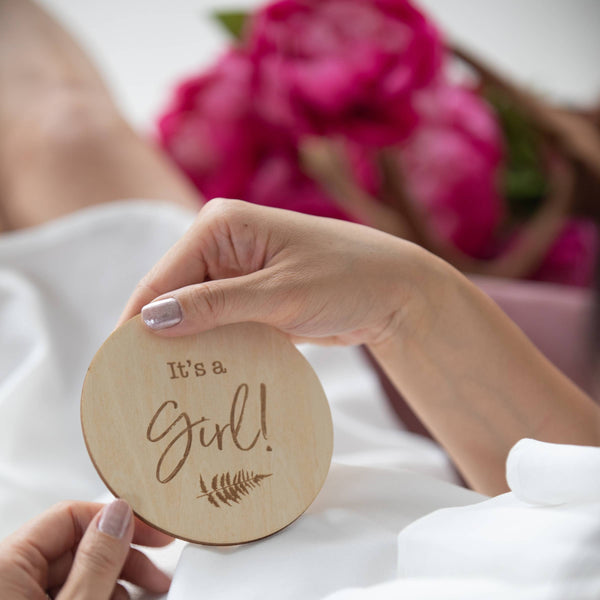 It’s a Girl Milestone Disc