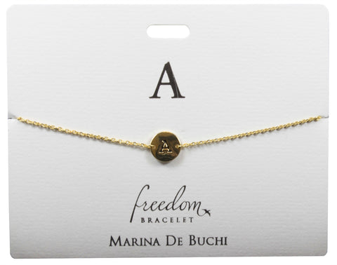 Freedom Initial and Name Bracelets (A-C)