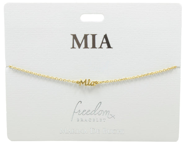 Freedom Initial and Name Bracelets (K-M)