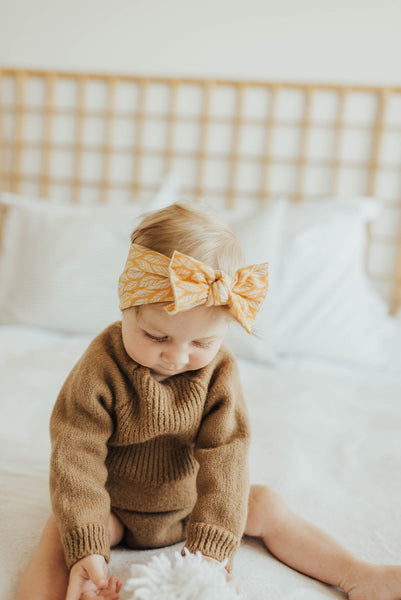 Printed Knot Headbands by BABY BLING