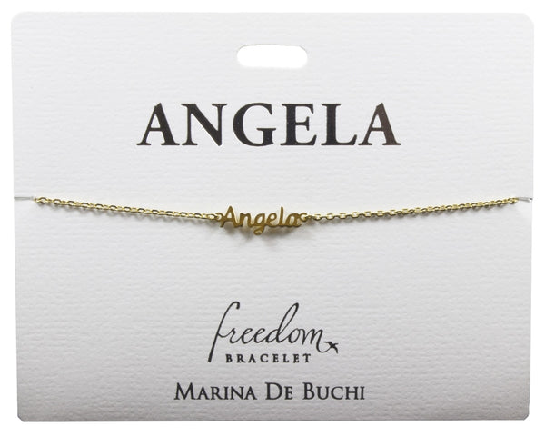 Freedom Initial and Name Bracelets (A-C)