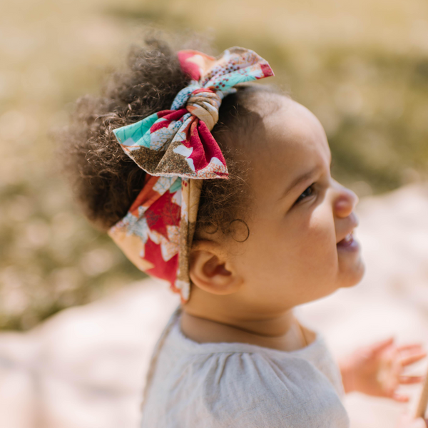 Printed Knot Headbands by BABY BLING