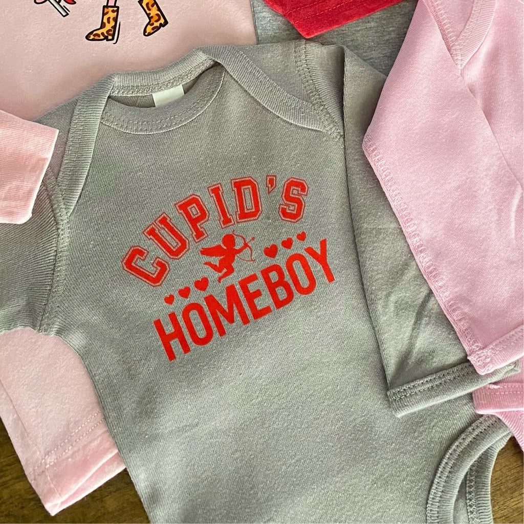 Baby Cupid’s Homeboy LS Onesie