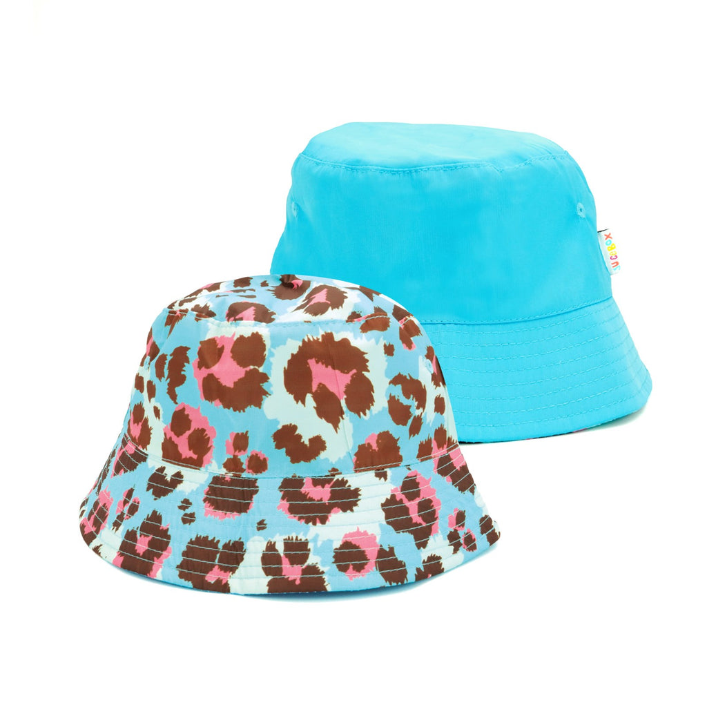 Kids Reversible UV Protected Bucket Hat - Wild Child
