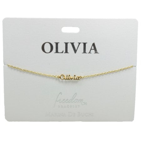 Freedom Initial and Name Bracelets (N-S)