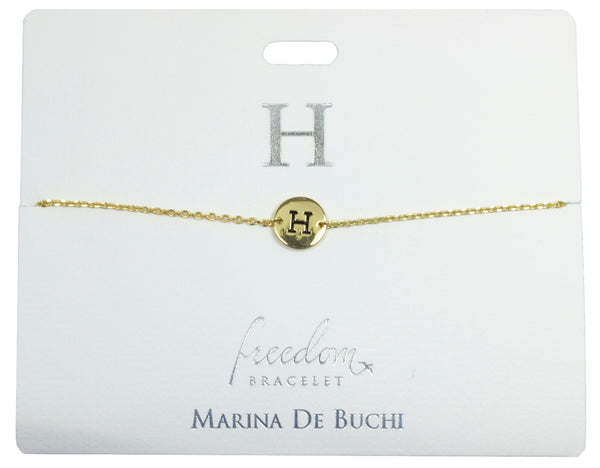 Freedom Initial and Name Bracelets (D-J)