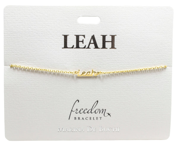 Freedom Initial and Name Bracelets (K-M)