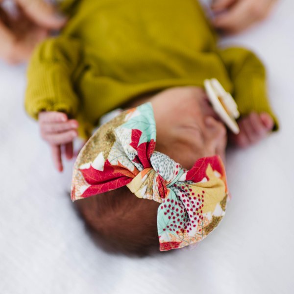 Printed Knot Headbands by BABY BLING