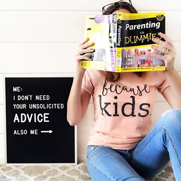 Banky Girl Creations - “Because Kids" Tee