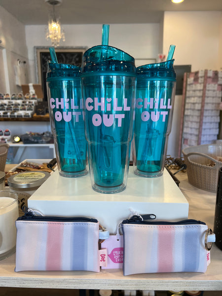 Chill Out Tumbler with Straw