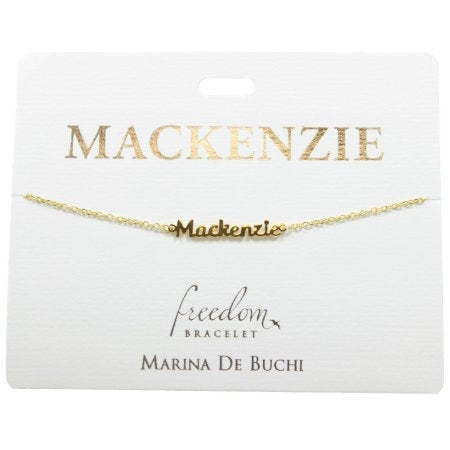 Freedom Initial and Name Bracelets (K-M)