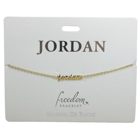 Freedom Initial and Name Bracelets (D-J)