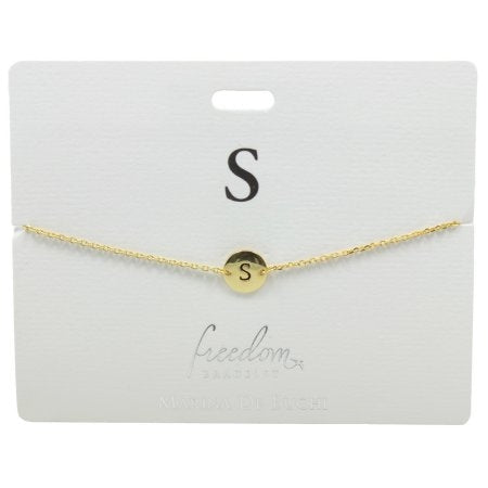 Freedom Initial and Name Bracelets (N-S)