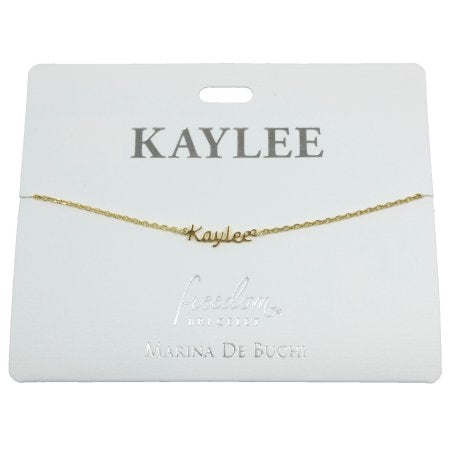 Freedom Initial and Name Bracelets (K-M)