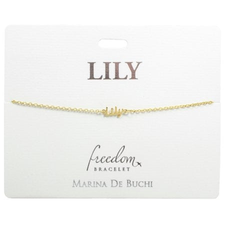 Freedom Initial and Name Bracelets (K-M)