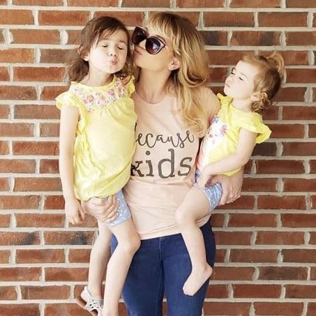 Banky Girl Creations - “Because Kids" Tee
